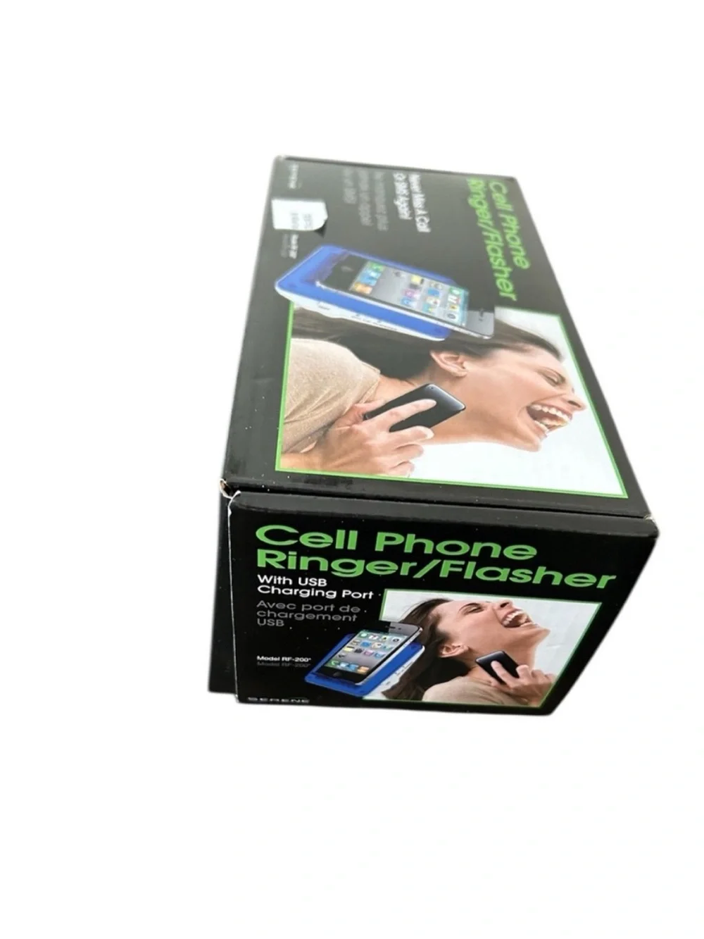 SERENE Universal Cell Phone Ringer Flasher Blue Smartphone Charging Dock